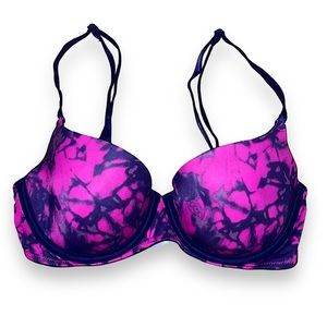Victoria Secret PINK marbled wear everywhere bra 32 C